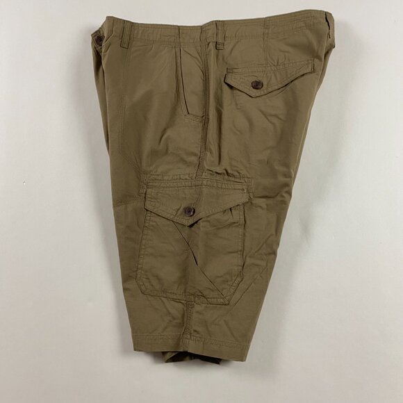 NWT Urban Pipeline UH Mini Ripstop Cargo Shorts Mens Size 36 Measures 39 Khaki - Picture 3 of 12